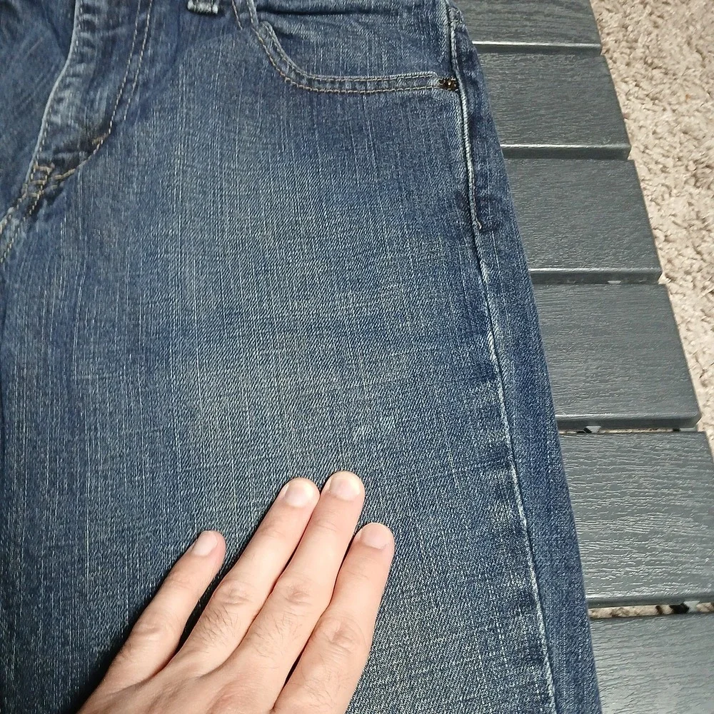 Levis Jeans Mens 30x30 Blue 511 Slim Fit Dark Wash Denim Casual Pocket Logo Work